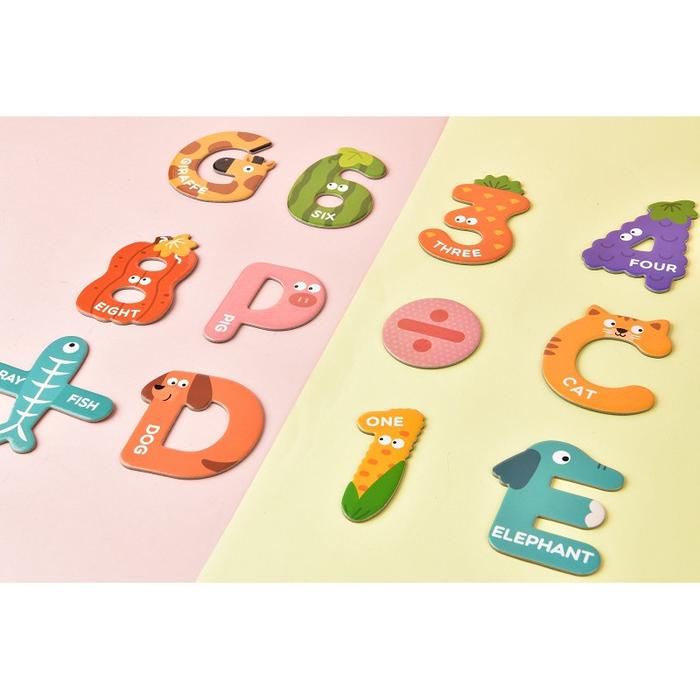 Mideer Numbers Magnet (26 Pieces Magnet) Magnet Angka Belajar Anak