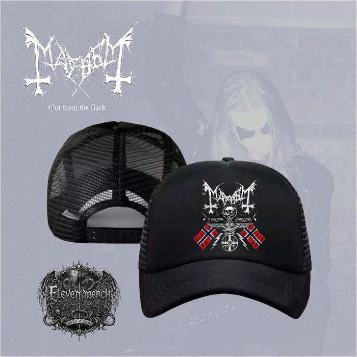 Topi trucker MAYHEM BLACK METAL