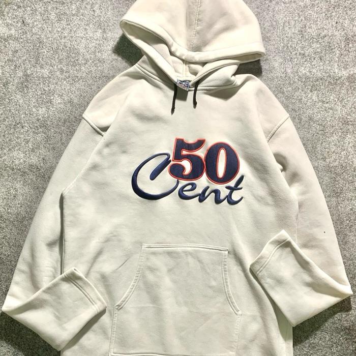 Y2K 50 Cent Rap tees Hip Hop Hoodie Jacket