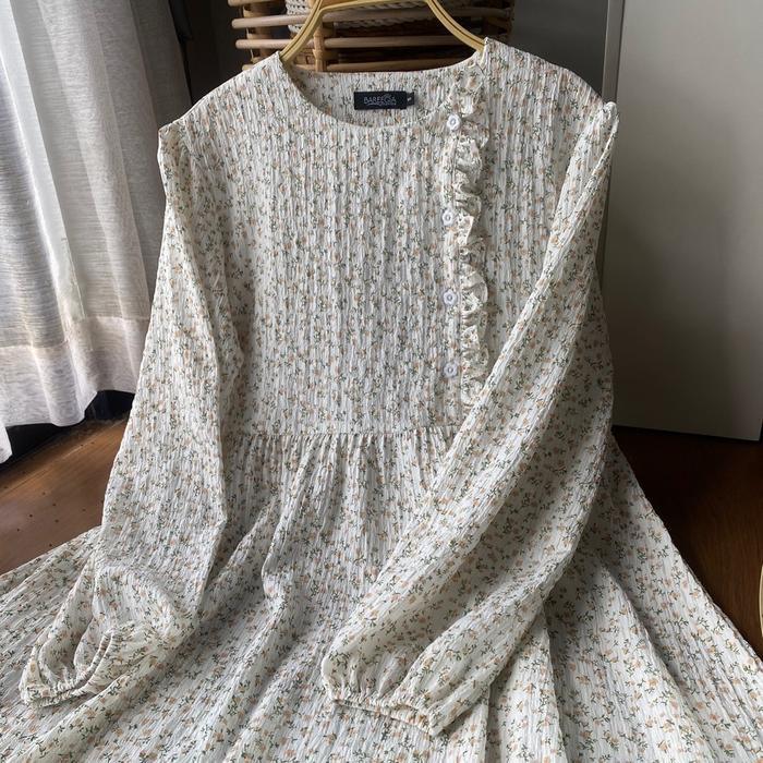 Gamis Premium Ayumi Dress Crinkle Motif