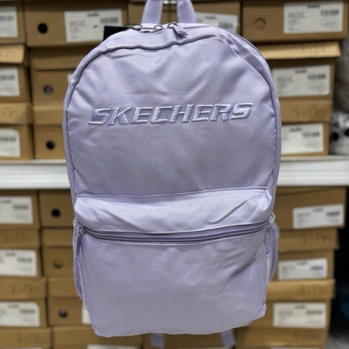 TAS RANSEL SKECHERS BACKPACK LAVENDER SKEBPT9404LV ORIGINAL BAG BNIT
