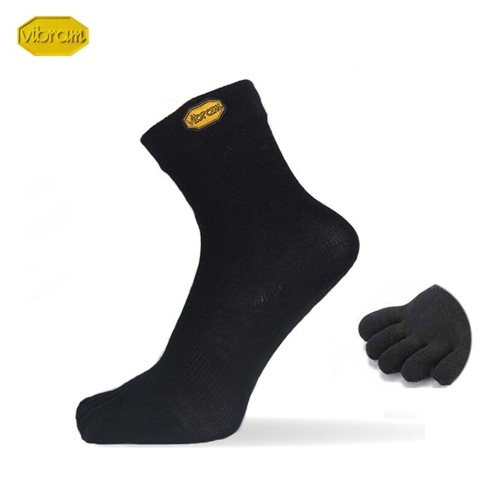 Vibram 5Toe Sock Crew Wool Five Fingers Men Women Spring Summer