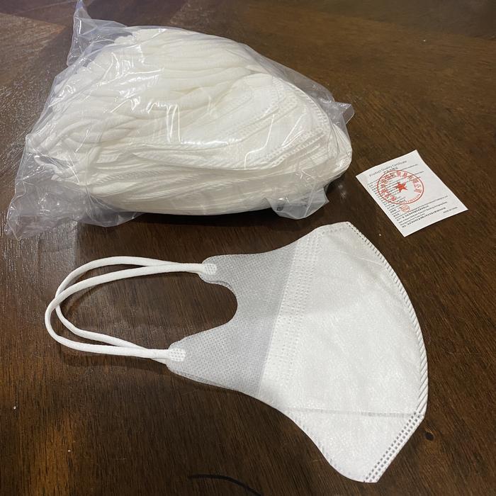 White Putih 3D DuckBill Masker Wajah Medis Mask Kesehatan Duck Bill 50