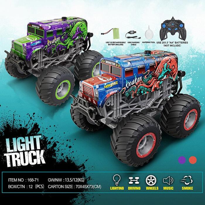 Bigfoot 360degree Rotation Remote Control Four-way Jeep Bigfoot