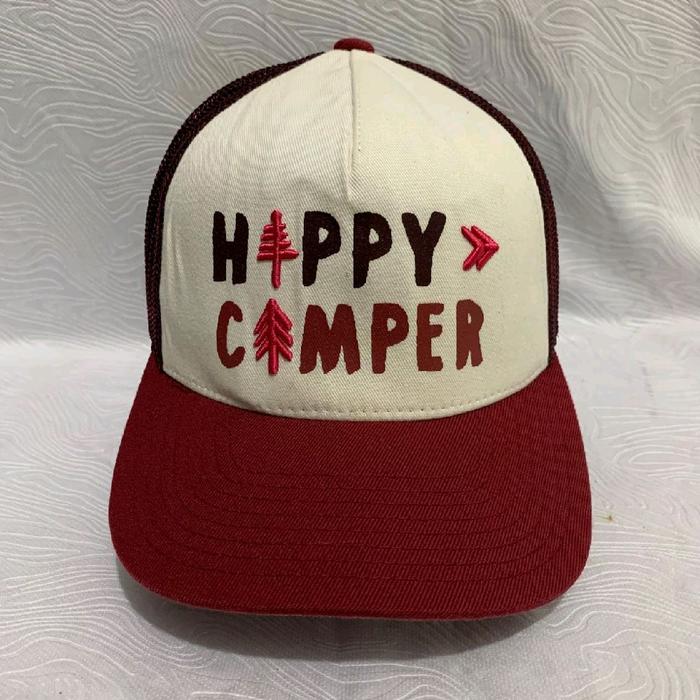 OUTDOOR RESEARCH HAPPY CAMPER TRUCKER CAP ADVENTURE HIKING TREKKING