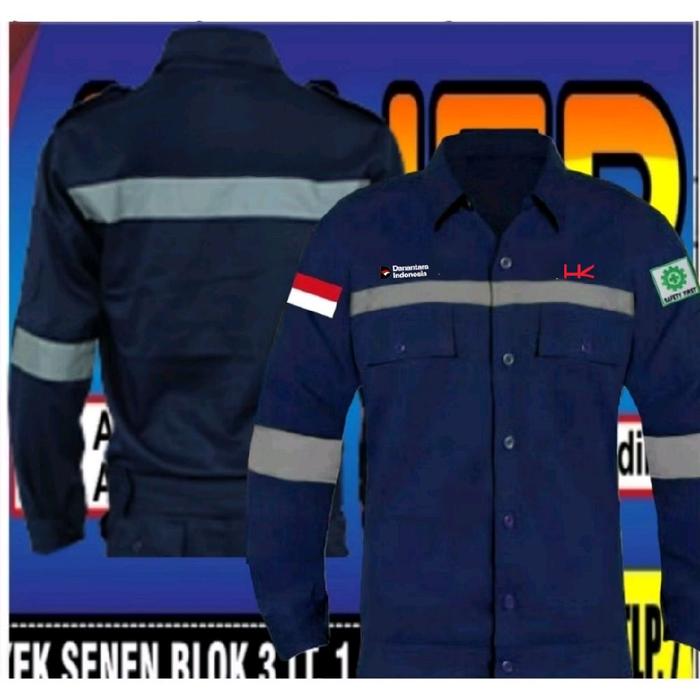 wearpack PT Hutama karya kemeja PT Hutama karya baju PT Hutama karya seragam PT Hutama karya kemeja