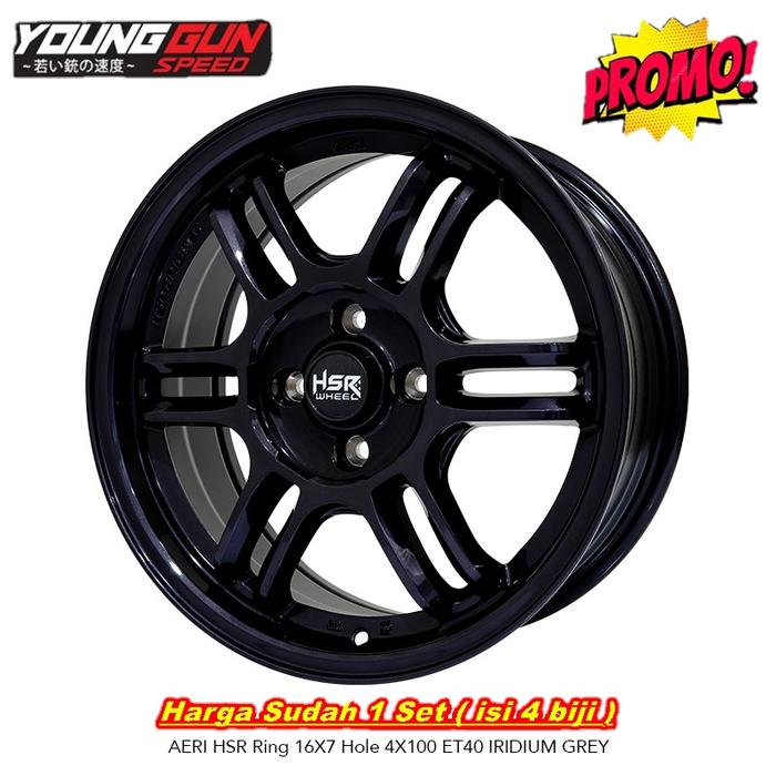 Velg Mobil Ring 16 HSR AERI Velg Racing r16 Model Enkei Rpf01 Jazz Yaris Brio Agya Mobilio