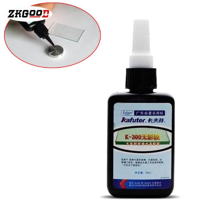 Zkgood Lem UV K-300 50ML, Perekat Transparan, Lem Cair Perbaikan