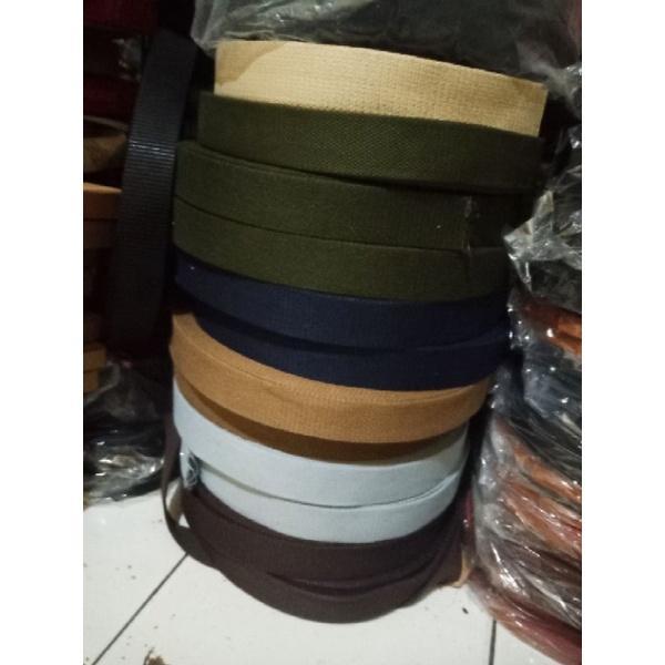 TALI IKAT PINGGANG KANVAS 1ROLL 30METER SABUK KANVAS #gratisongkir