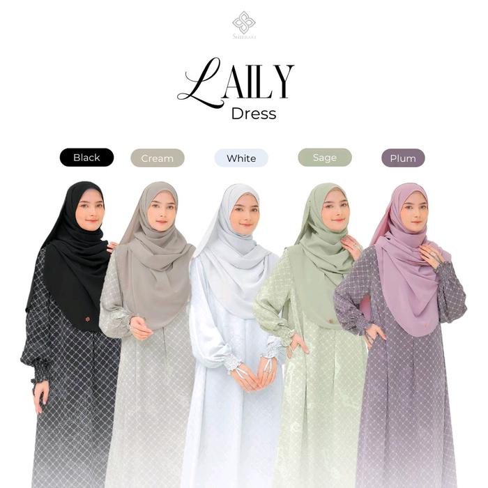 Laily dress by shieraki/Laily dress Shieraki/dress shieraki/gamis busui/Laily dress by Shieraki