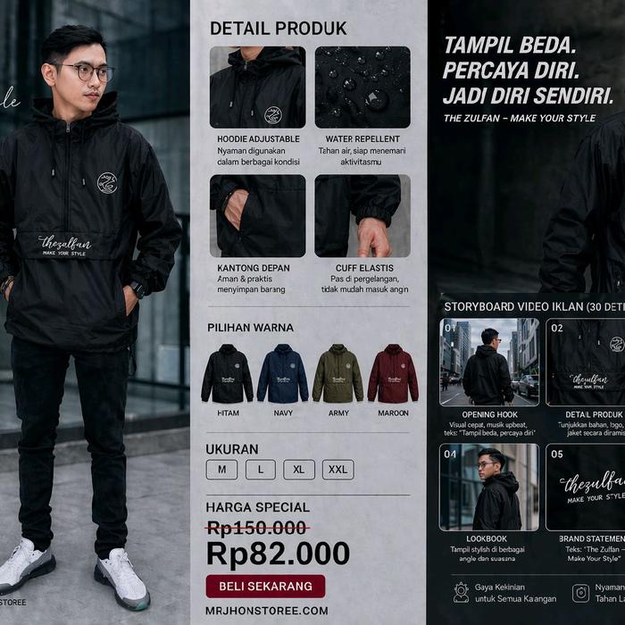 jaket cougle thezulfan jaket pria jaket Doraemon gorpcore jaket casual wp warna warni urban xs Paras