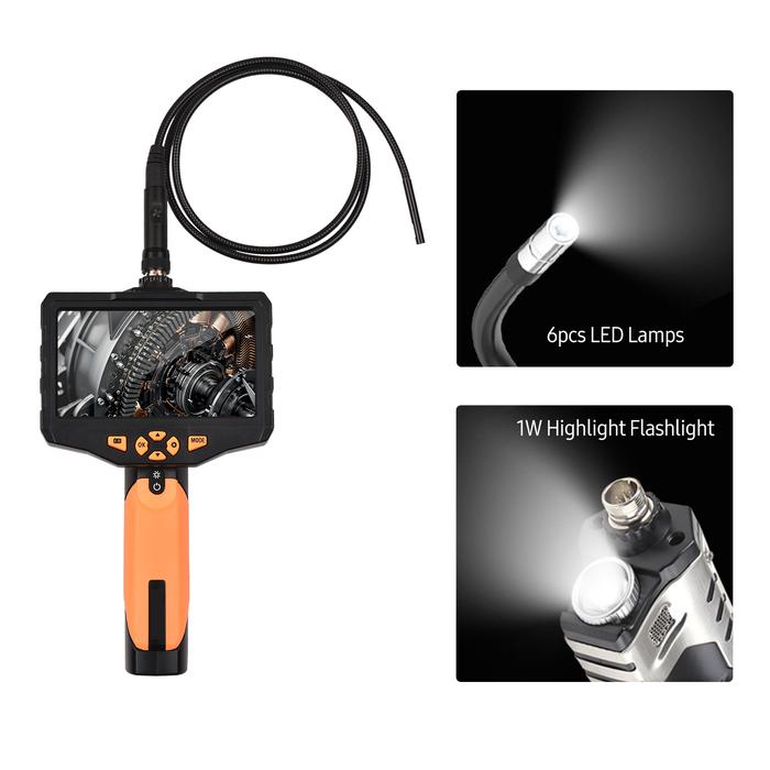 5"IPS Dual Lens Inspection Camera NTS300 Digital Video Scope Camera