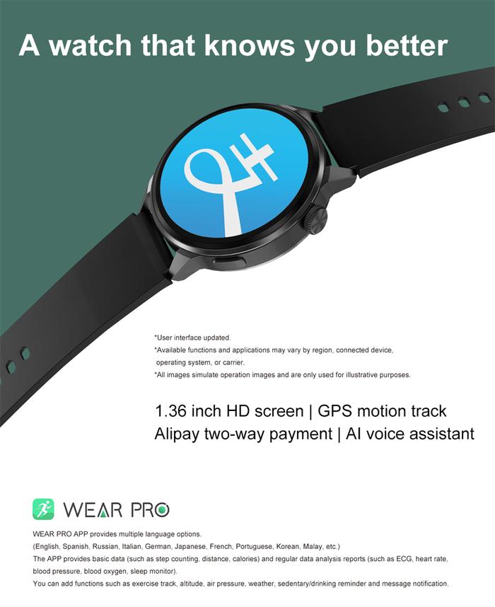 Jam Tangan Pintar NFC Baru 2022 Jam Tangan Pintar Pria Bluetooth