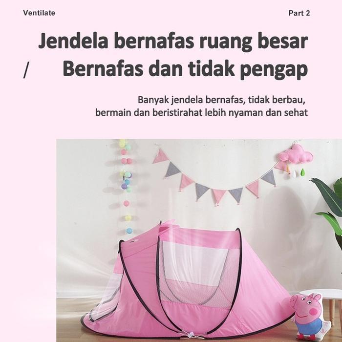 LIVING- Tenda Anak/Tenda Camping Anak Lipat Mainan/Tenda Anak Karakter /TENDA CAMPING ANAK LIPAT/ Te