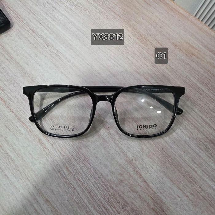 ICHIIDO FRAME ICHIDO 8812 YX8812 C1 Kacamata Fashionable untuk Pria dan Wanita
