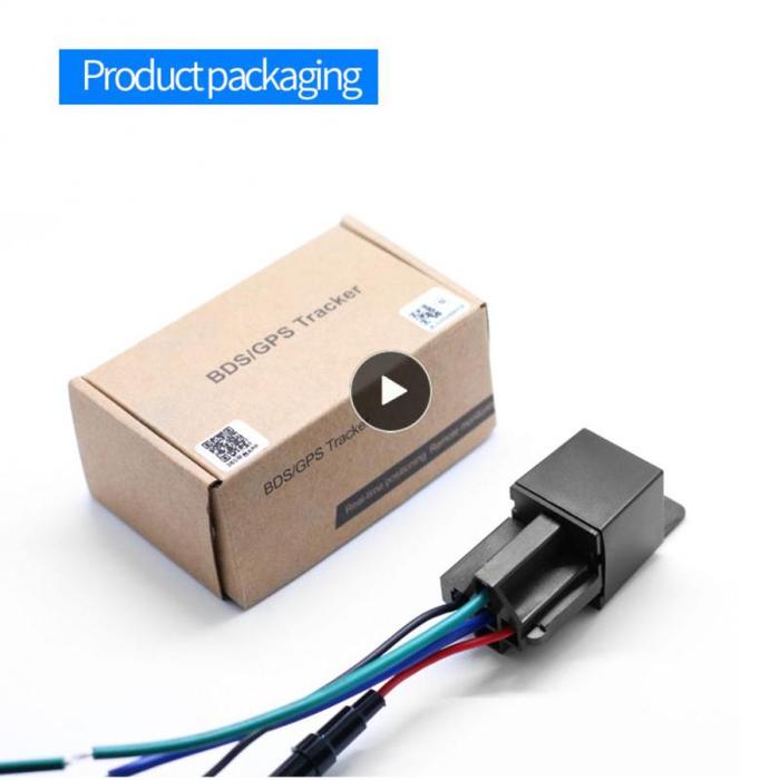 Vehicle Vibration Alarm Relay Gps Tracker Universal Durable Anti-loss