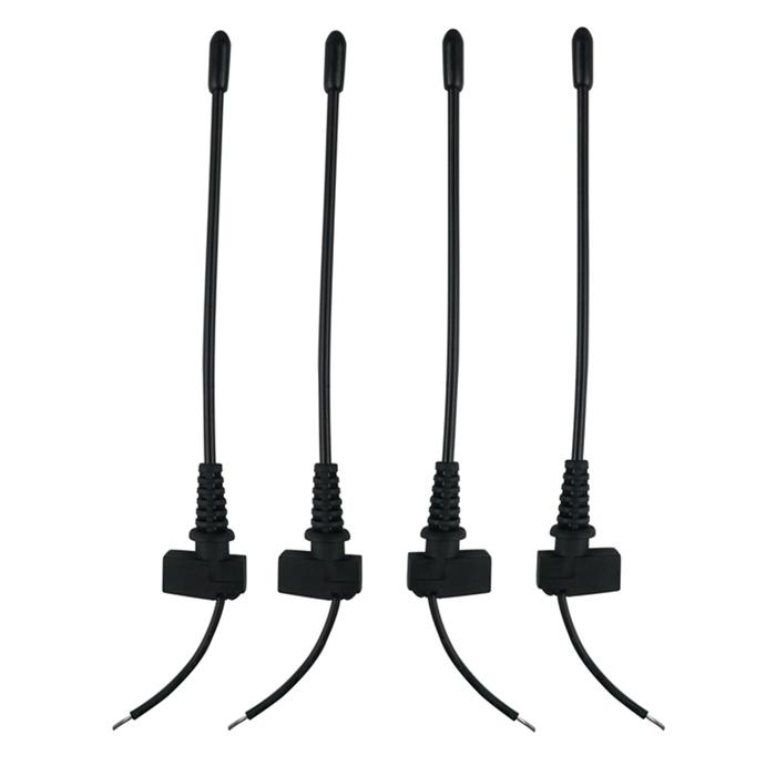 4 Pcs Microphone Antenna Suitable for Sennheiser EW100G2/100G3 Wireless Microphone Bodypack Repair M