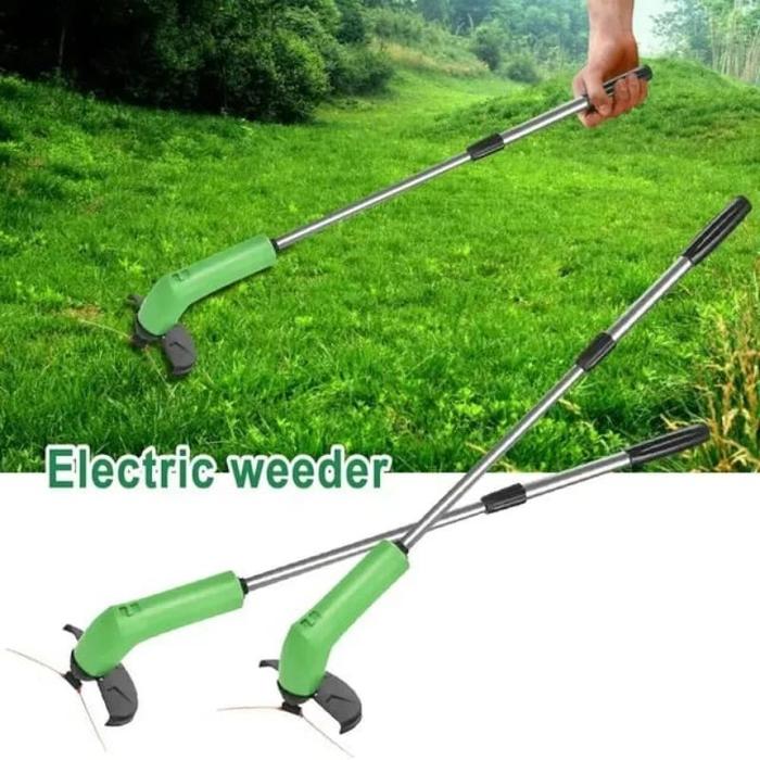 {BG} Alat Pemotong Rumput Tanaman Rumah Portable Cordless Aman Tanpa Pisau