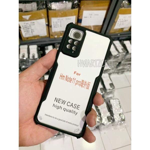 case REDMI NOTE 11 11s 11 PRO Note 12 Pro 4G 5G Hardcase Shockproof Transparant Premium Case