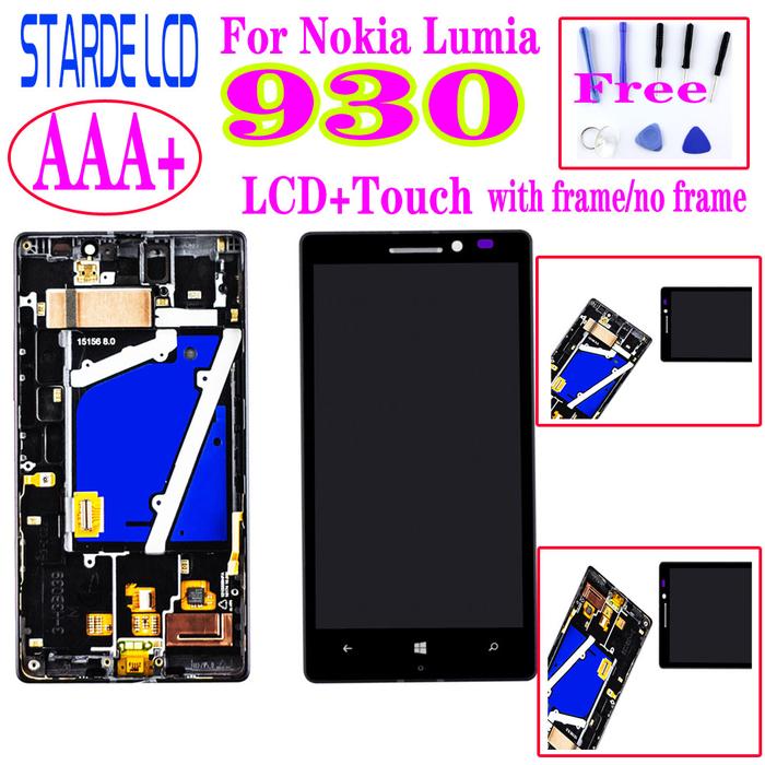 AAA+ LCD 5.0'' For Nokia Lumia 930 LCD Display +Touch Screen