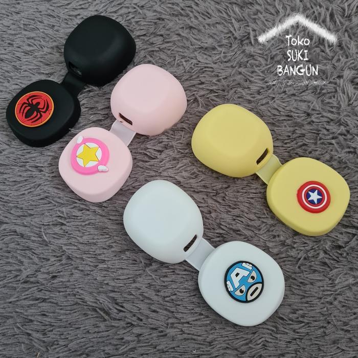 Case untuk Baseus Encok WM01 Rubber Silicone CARTOON HEROES Cover