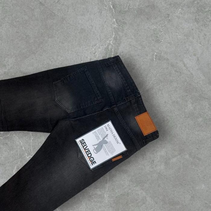 Celana Jeans Pria CMJEE – Slimfit Stretch Premium | Denim Vintage Kekinian -Pants Denim Cowok Slimfi