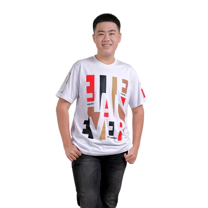 ALZARA Baju Kaos Dakwah Pria Katun Lengan Pemdek