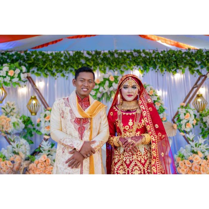 GAUN PENGANTIN INDIA / LEHENGA BRIDAL BAJU PENGANTIN INDIA SEPASANG CEWEK COWOK