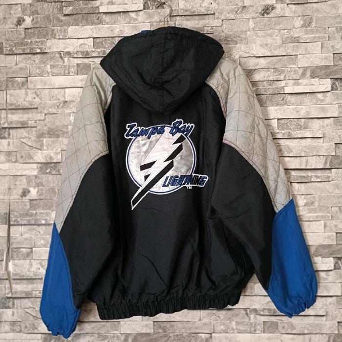 ( size L ) vintage Starter NHL Tampa bay lightning 90s jacket