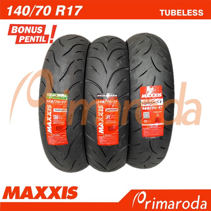 Ban Belakang Kawasaki Ninja 250 Fi Tubeless MAXXIS 140/70 Ring 17