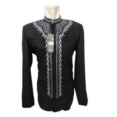 Baju Jasko HASGRADINI - India Warna Pria Premium Atasan - Koko, Muslim Panjang Dewasa
