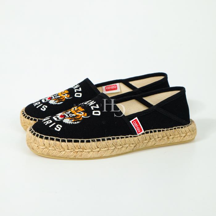 sale Knzo Men SS24 Tiger Espadrilles Black Pria