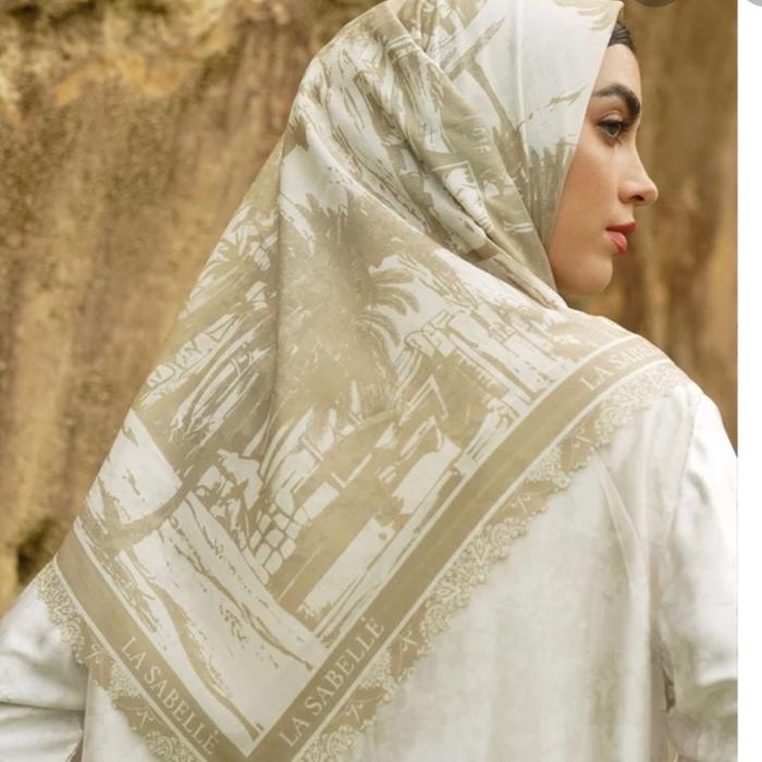 LA SABELLE HIJAB ls reneesha scarf graceful gold