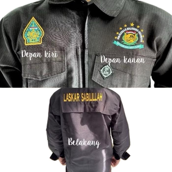 Bordir Kemeja PWI-LS Premium