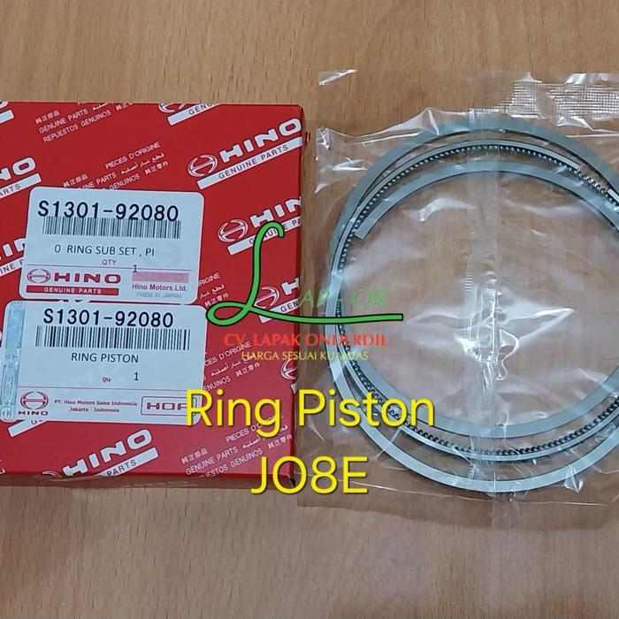 Ring set piston seher jo8e hino lohan fm260ti fg235jd kobelco sk330-8 s1301 -92080 13019-2080 T1