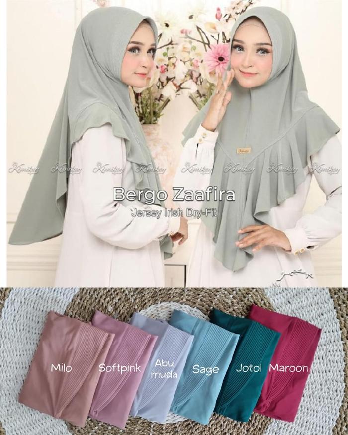 Jilbab Bergo Zafira By Kimikey Hijab
