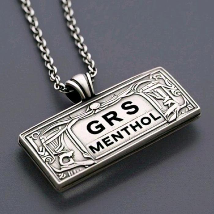 GRS Menthol Kalung Perhiasan dengan Desain Unik dan Menarik untuk Pria dan Wanita