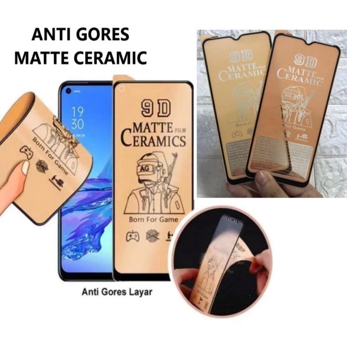 ANTI GORES MATTE CERAMIC ANTI MINYAK UNTUK SAMSUNG GALAXY A05S NEW 2023