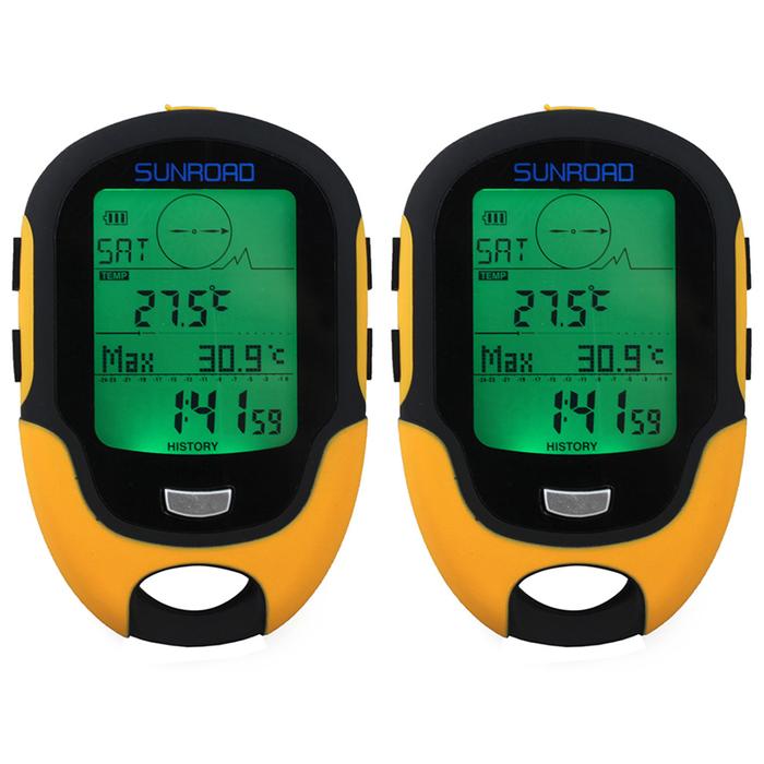Military Digital GPS Bike Computer Speedometer Compass Hiking