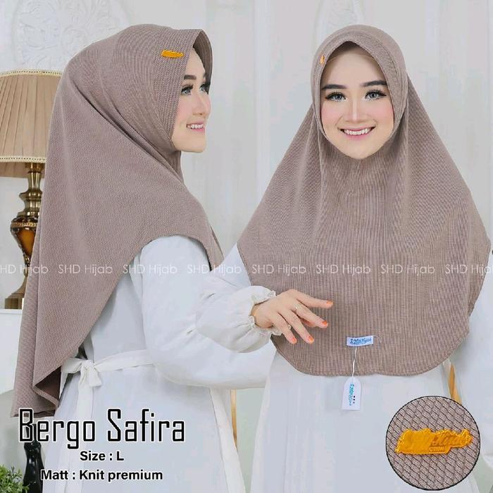 hijab muslim bergo safira