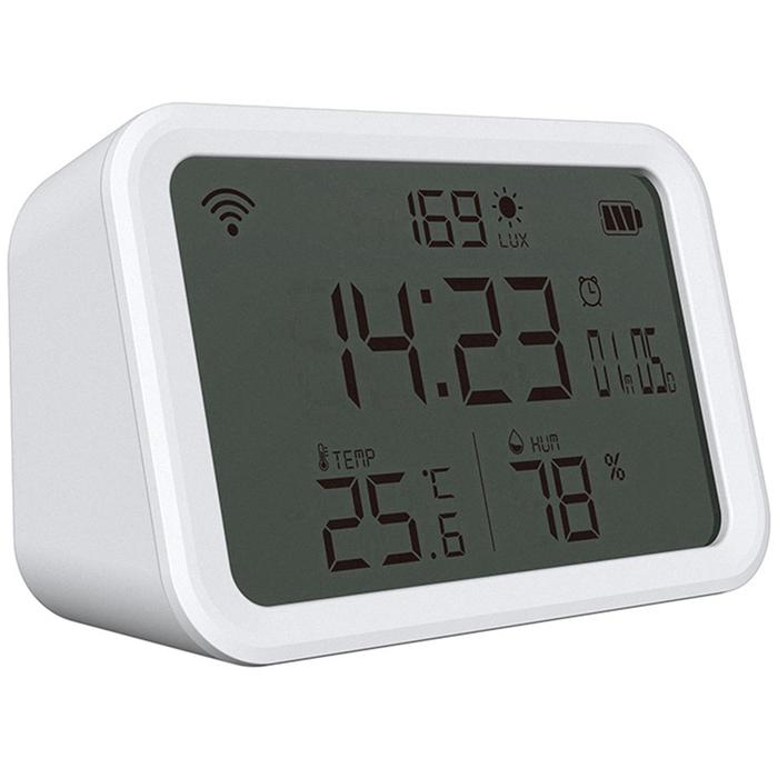 Wifi Thermometer Hygrometer Monitor: Digital Light Thermometer