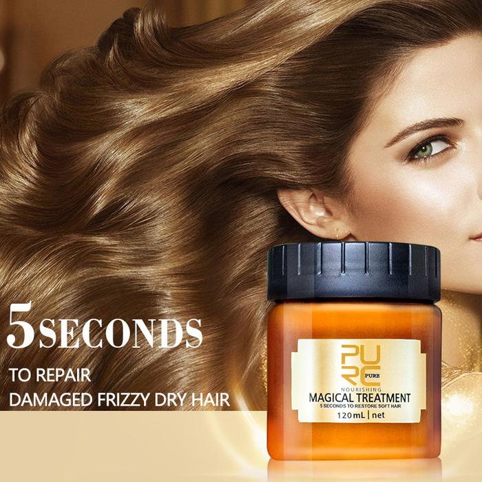 Pure Magical Keratin Hair Root Treatment Mask Straightening Smoothing