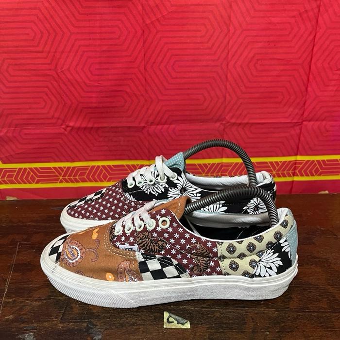 Sepatu second ori vans era tiger patchwork size 39