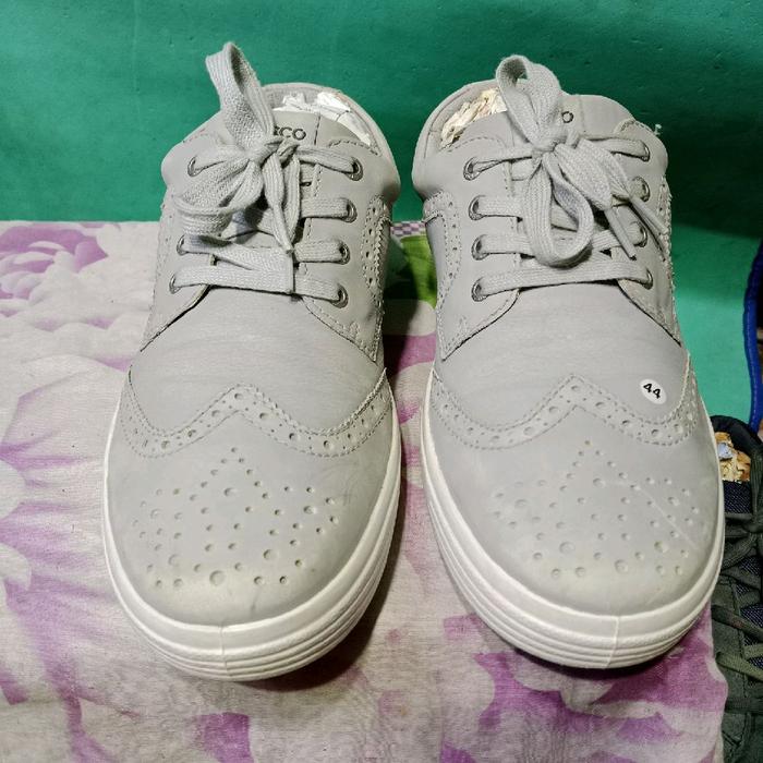 Sepatu Kulit Casual ECCO Golf Low Model Wingtif