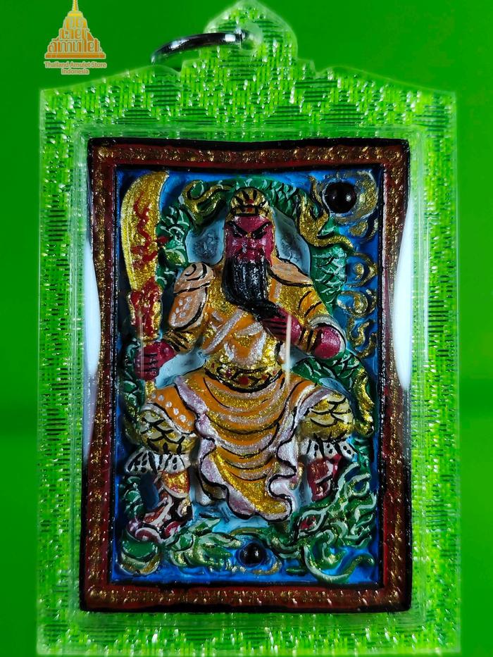 Liontin Amulet Thailand Dewa Guanyu Kwan Kong BE 2566