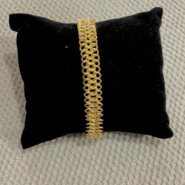 Gelang rantai Lapis emas tikar