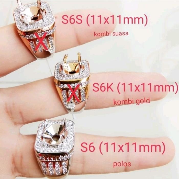 Ring Cincin Perak Hongkong Silver 925 Import