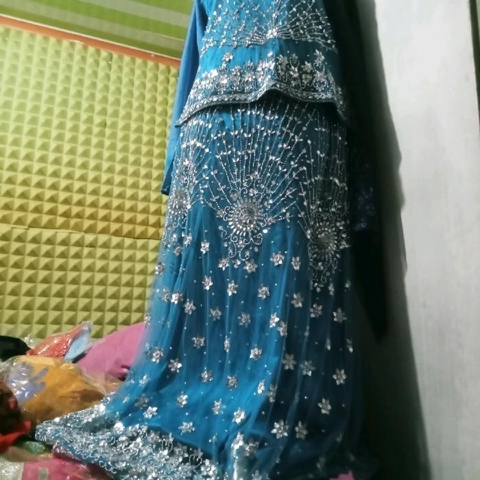 set rok  india ful mutiara berat ada sarinya Wanita