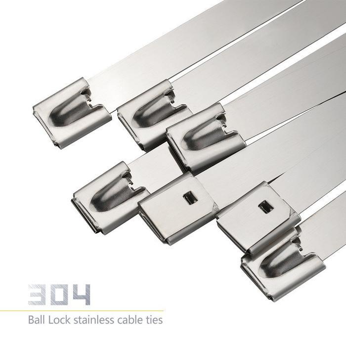 Stainless Cable Ties Kabel Tis Stainless Tali Pengikat Knalpot Klem