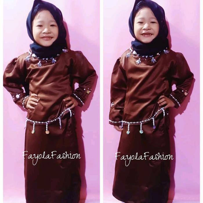Azalea OneSet Kurung Melayu Anak Perempuan by fayolla